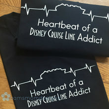 Load image into Gallery viewer, Heartbeat of a Cruise Addict T-shirt