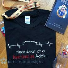 Load image into Gallery viewer, Heartbeat of a Cruise Addict T-shirt