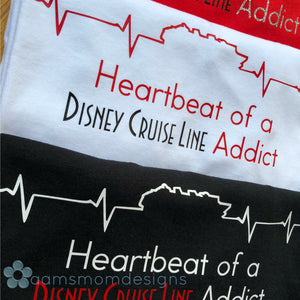 Heartbeat of a Cruise Addict T-shirt